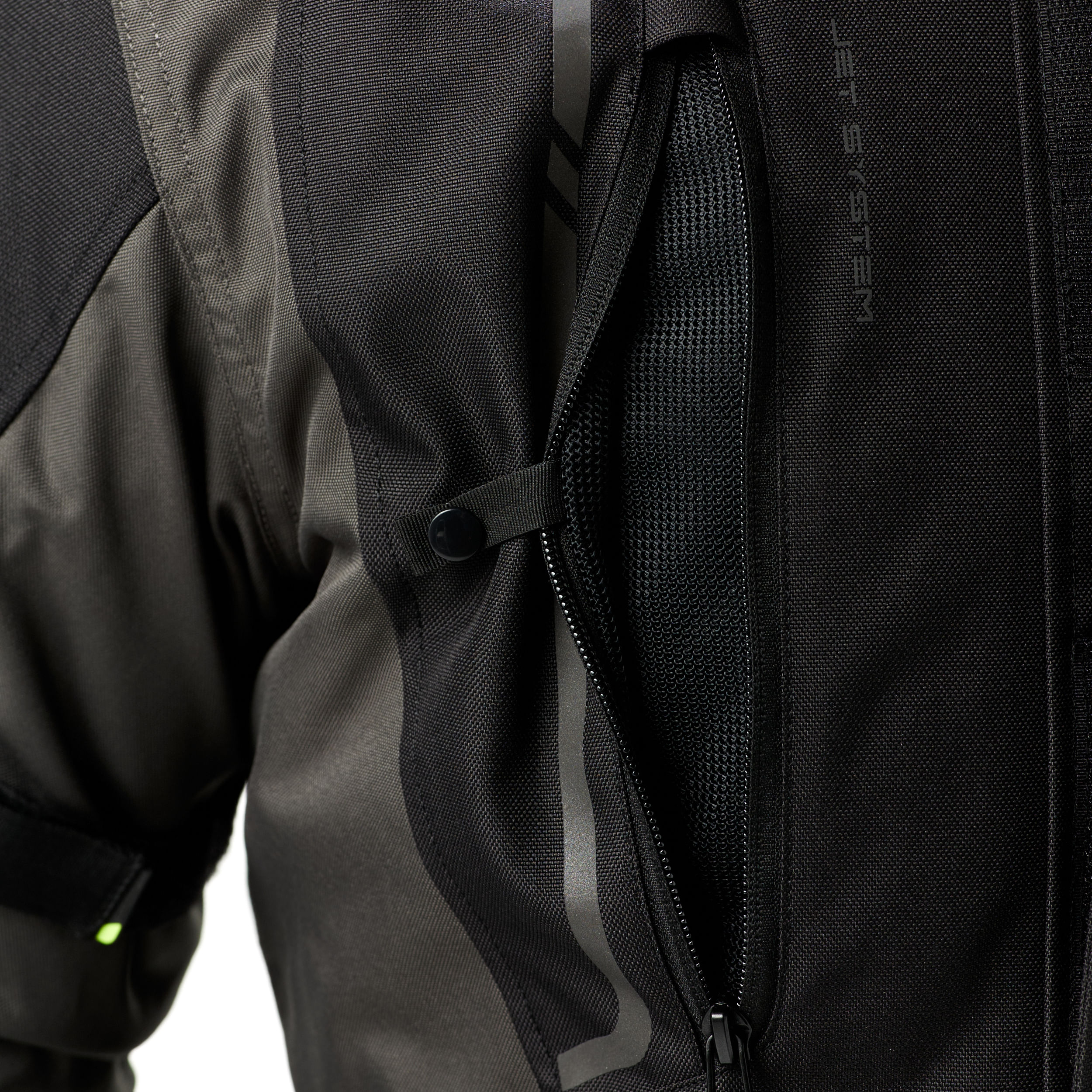 Campera LS2 Narvik Mujer Gris / Negro